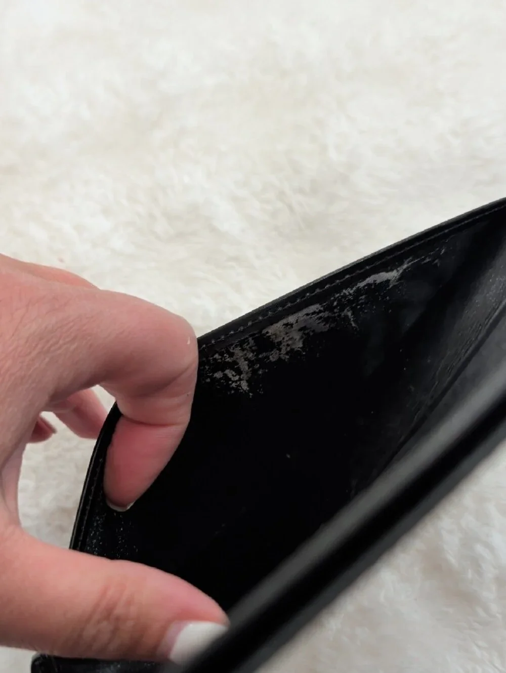 Louis Vuitton Black Epi Leather Long Wallet